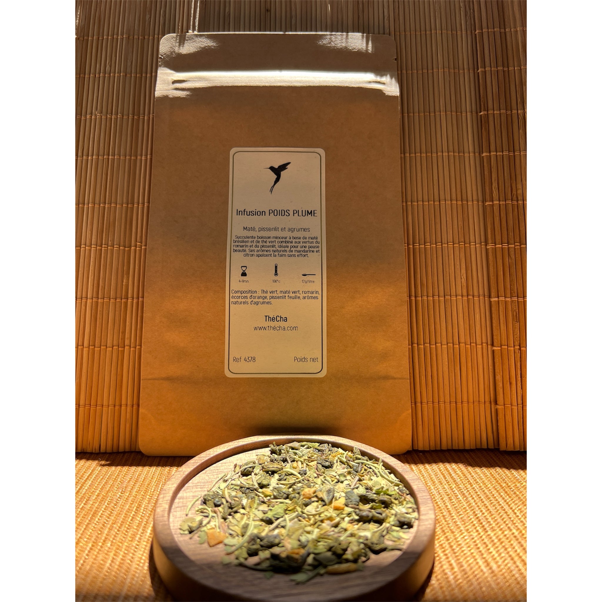 infusion-poids-plume-mate-pissenlit Et agrumes